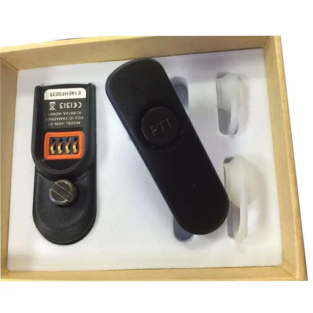 100% Оригинални Безжични слушалки HYTERA Bluetooth and член-01 и ESW01-N2 (Адаптер + слушалка) за радио PD785/700/PT580/580