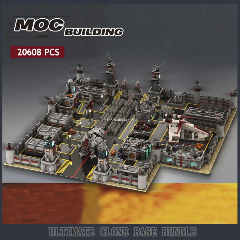 20608 бр. MOC SW Ultimate Clone Основен Комплект Строителни Блокове 