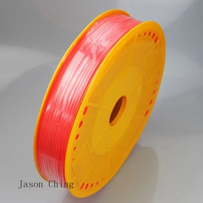 4 mm (OD) x 2.5 мм (ID) Въздушна тръба от полиуретан, маркуч, пневматичен маркуч, 10 м, цвят червено