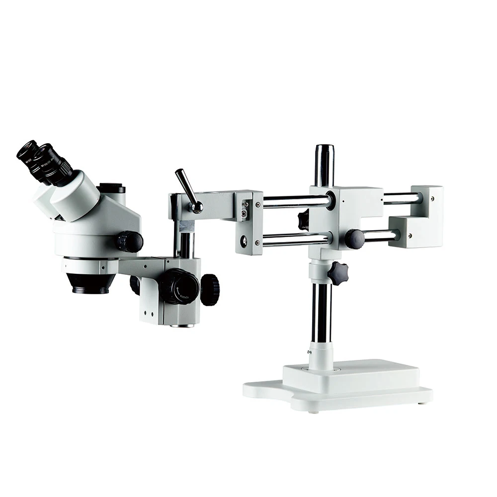 7X-45Ч Ремонт на промишлена електроника Подкрепа на обектива тринокулярного микроскоп с подсветка микроскоп с две рычагами за училище училище