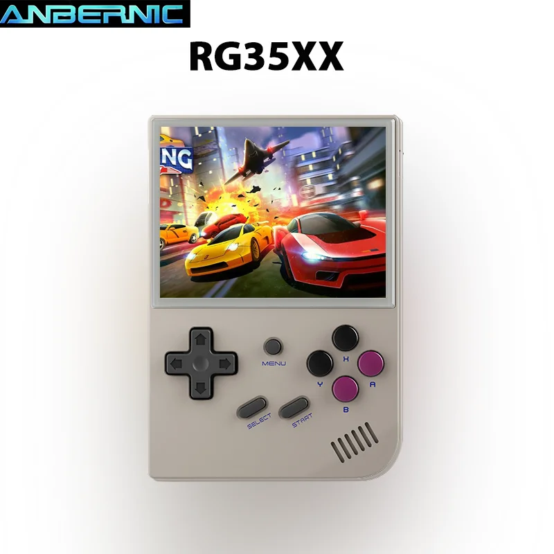 Anbernic RG35XX 64 GB 128 GB на 3,5-Инчов IPS Екран Ретро Преносима Игрова Конзола на Linux Системни Симулации Преносима Игрова Конзола