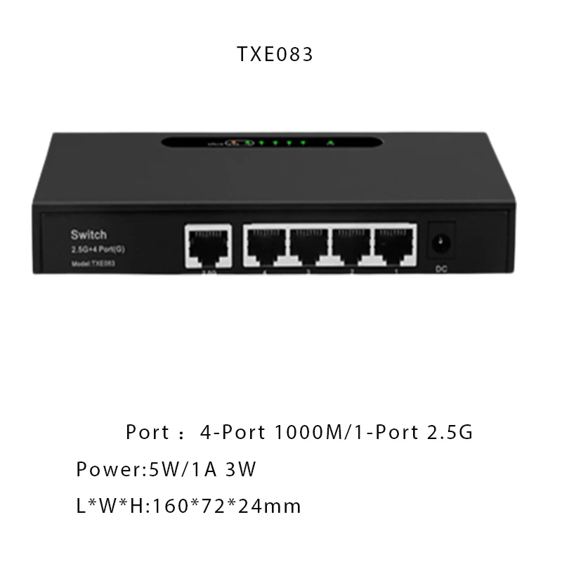 ienronlink, 4-портов суич, гигабита, 1000 М, мрежа Fast Ethernet, на 250 метра, предаване за IP камери /безжична точка за достъп