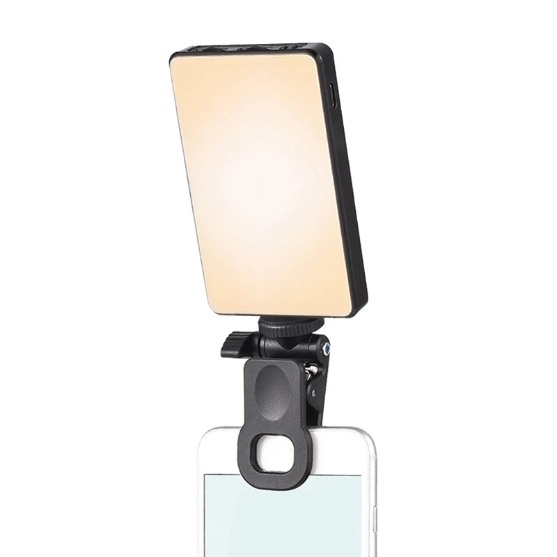 Led лампа за мини мобилен телефон, лампа за селфи, заполняющий лампа с регулируема яркост Rgb за няколко смартфони