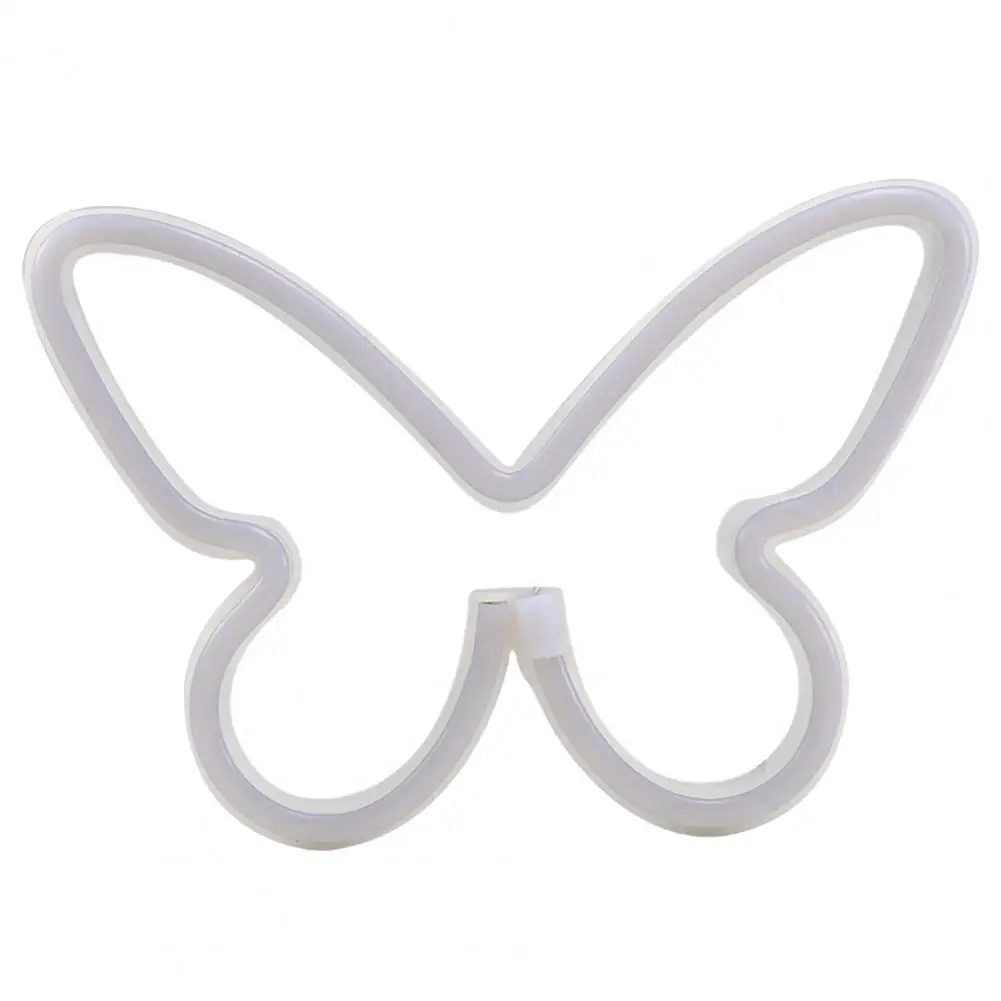Led лампа-пеперуда, уникално ниска консумация на енергия, меко осветление, аксесоари за партита, led нощна лампа, неонова реклама във формата на пеперуда