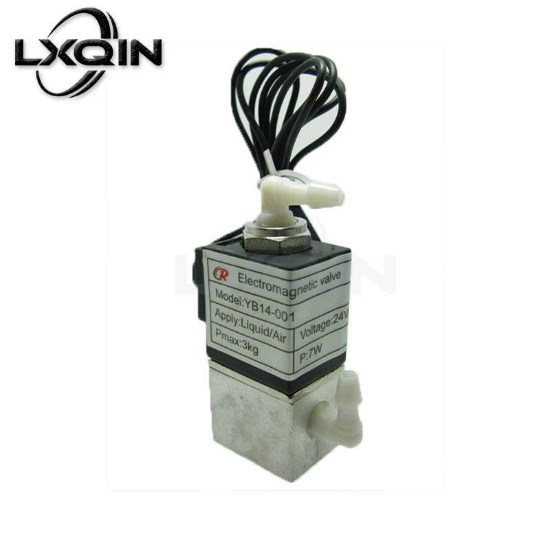 LXQIN 2/3-ходова мастило клапан UV/Сольвентный принтер за Myjet Infinitit Flora JHF Vista Леопард UV-клапан електромагнитен клапан на разтворителя