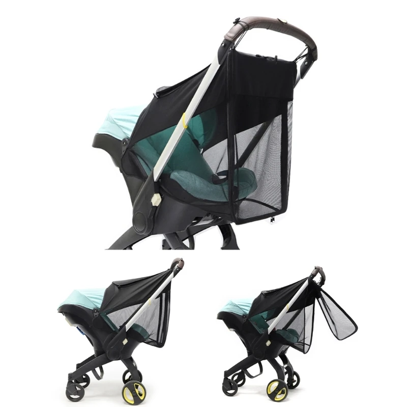 Mosquito net и сенника за детска количка, козирка за детска количка, ветрозащитный козирка от насекоми за детска количка
