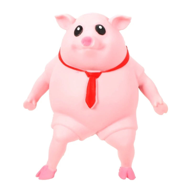 N80C Сжимающая розово прасе, сжимаемая играчка, играчка за облекчаване на стреса на Хелоуин, подарък за дете