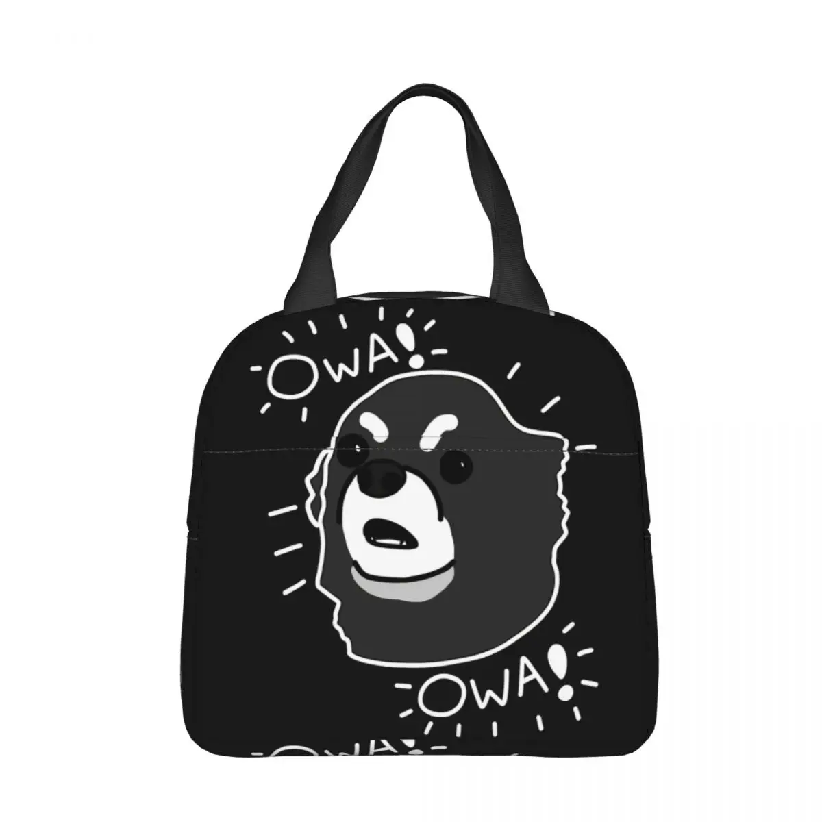 OWA Сладки преносими чанти от плат Оксфорд за любителите на домашни кучета порода чихуахуа, училище, походи, обяд, Походный боклук, чанти за съхранение на храни
