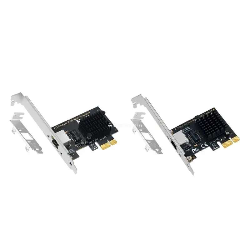 RTL8125BG intel1225V адаптер 10/100/2500 Mbps PCIE Gigabit Ethernet Card Direct доставка