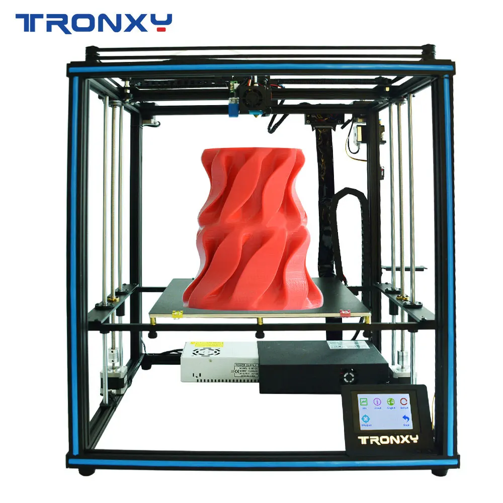 TRONXY FDM 3D Принтер Автоматично Изравняване висока инжекция 3D Печатна Машина 330x330x390 мм Голяма Монтажна Плоча X5SA Актуализация Професионален