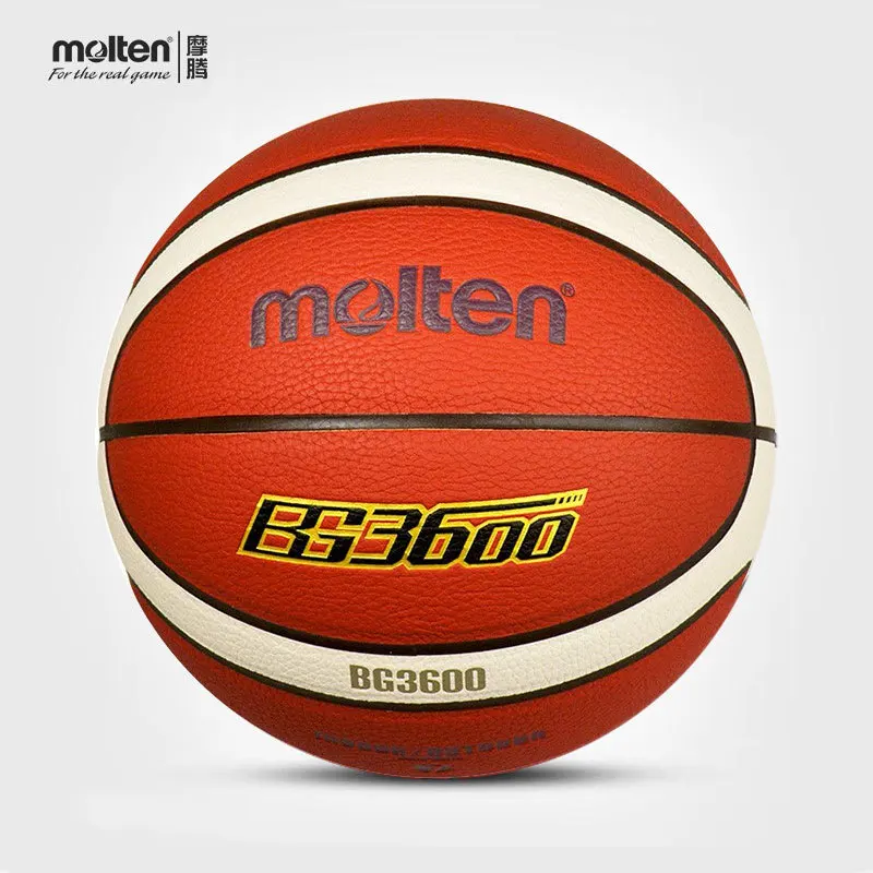 Баскетболна топка Molten Баскетбол B7G3600 Standard 7 Гъвкав полиуретан баскетбол за помещения и на улицата