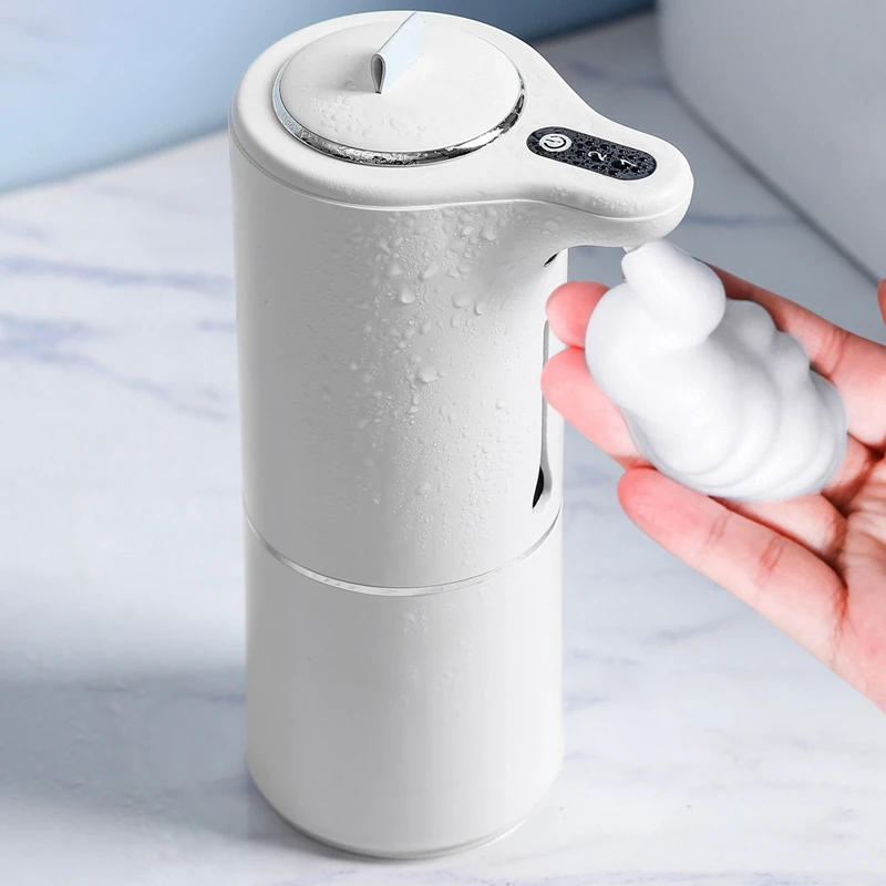 Безконтактно автоматично дозиране система сапунена пяна за измиване на ръцете с течна пяна, инфрачервен сензор за баня, захранващи сапун