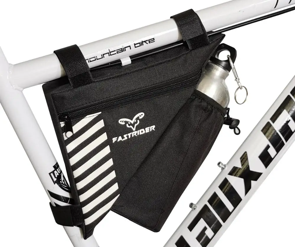 Велосипедна чанта, водоустойчив мотор триъгълна чанта за съхранение на мобилен телефон, велосипедна чанта, стойка за велосипеди тръби, аксесоари за седла, чанти