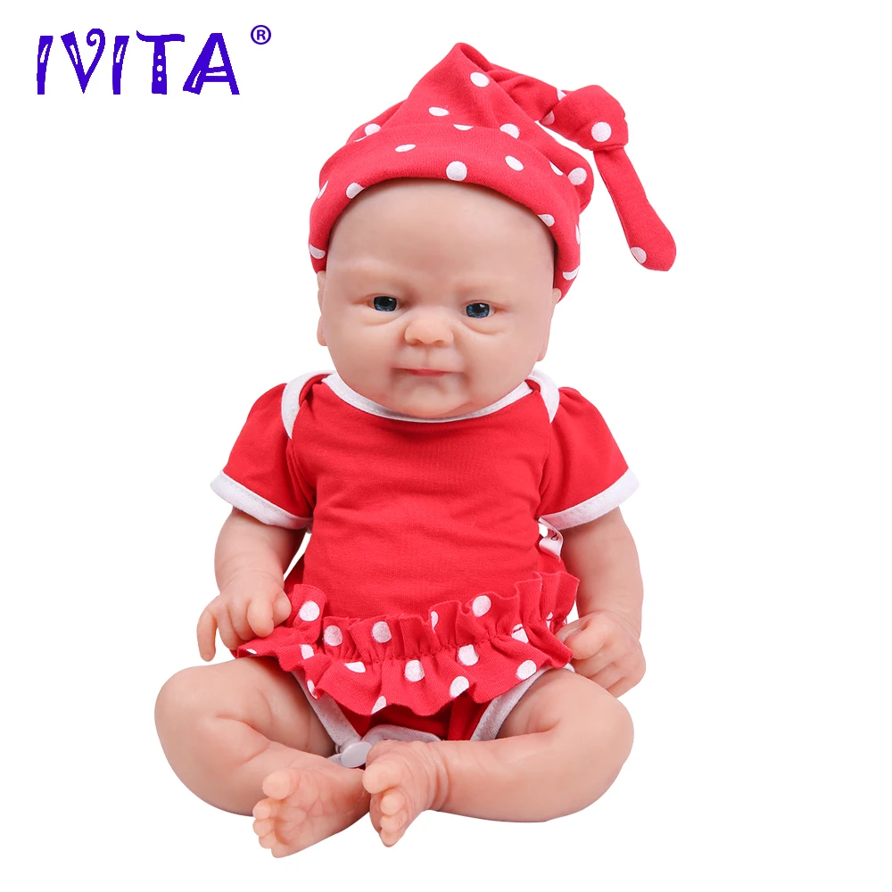 ДЕСИСЛАВА 14 инча 1,65 кг Силиконова Кукла Bebe Reborn за Цялото Тяло, Меки и Реалистични играчките на децата 
