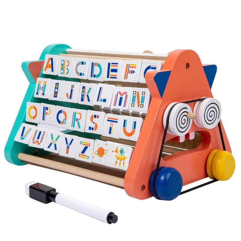Дървена калкулатор, обучение по математика, играчка за деца, образователна играчка за сметки, дъска за рисуване, лабиринт, пъзел, играта комплект, подходящ за деца