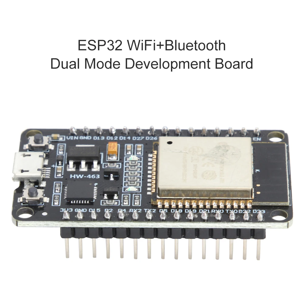 За ESP-32S ESP-WROOM-32 ESP32 WiFi Bluetooth-съвместима такса развитие, модул на печатна платка с антенными аксесоари