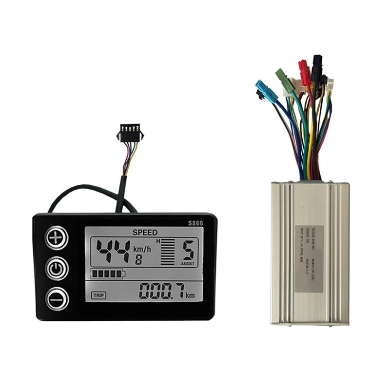 Контролер LCD дисплей Jiannuo Small Kit аксесоари за бесщеточного контролер за 36/48 1000 W