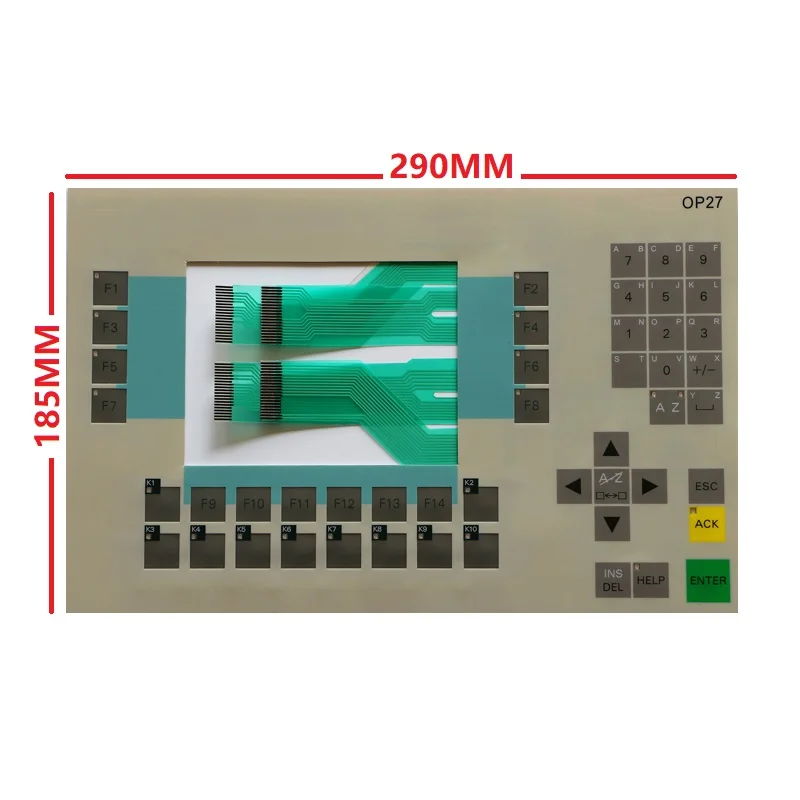 Мембрана на клавиатурата за защитно фолио OP27 6AV3627-1JK00-0AX0 6AV3 627-1JK00-0AX0