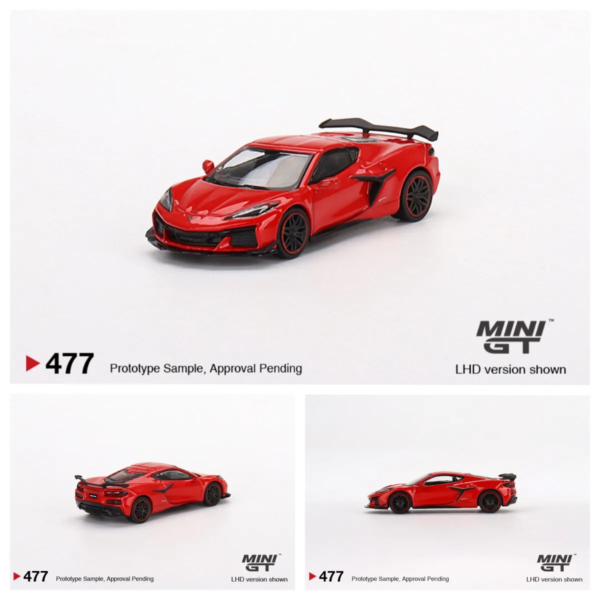 Модел автомобил MINI GT 1:64 Corvette Z06 2023