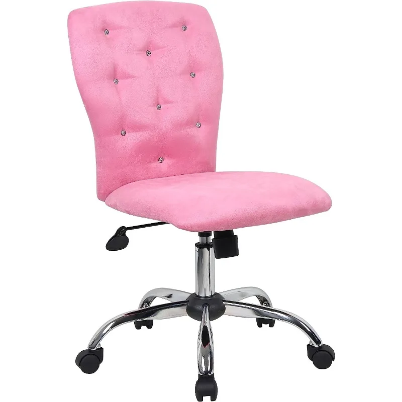 Модерна офис стол розов цвят
