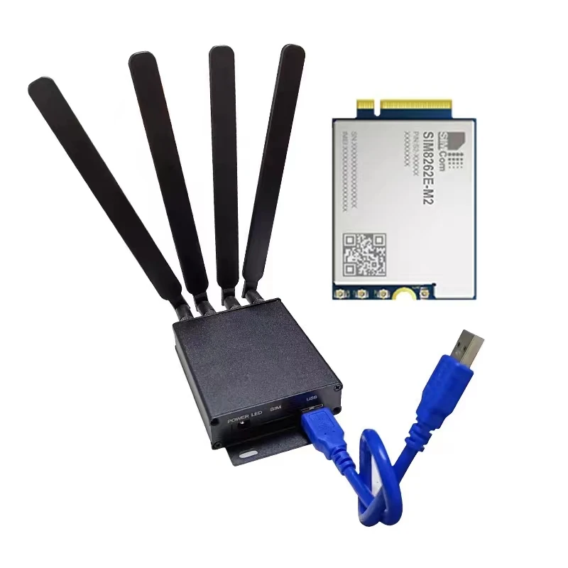 Модул 5G и 4G Интернет-модем с корпус M. 2 за USB3.0 Таксата за развитие 5G с Quectel RM520N-GL RM502Q-AE RM500Q-GL