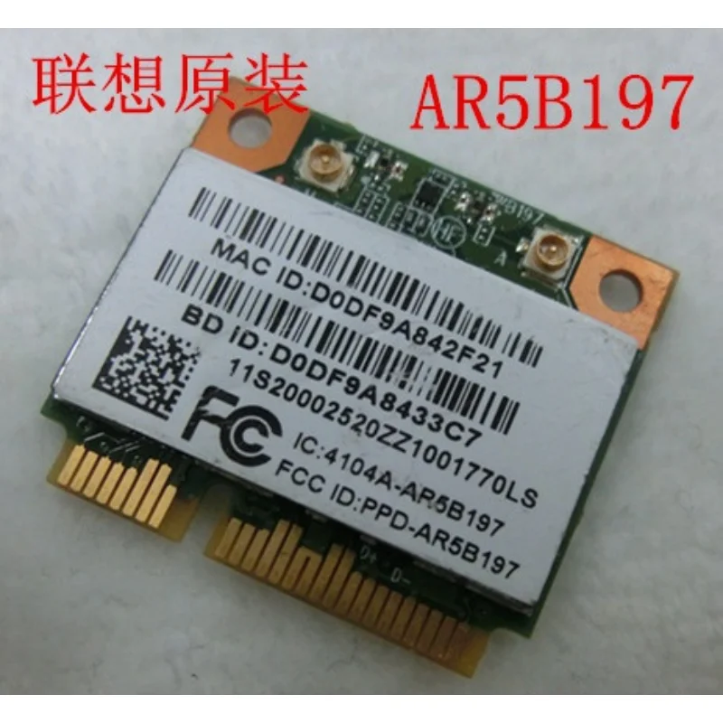 Мрежа wlan карта за Atheros AR5B197 AR9287 WIFI Bluetooth 3,0 безжична за IBM 470 y570 y580 G470 G480 Z470 Z480 добре тестван