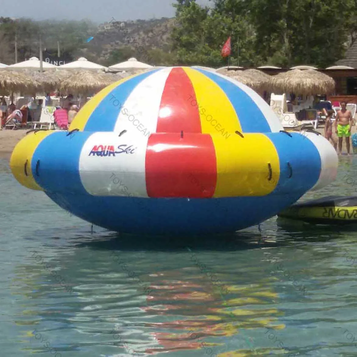надуваема дискотечная теглена лодка за водни спортове и забавни игри