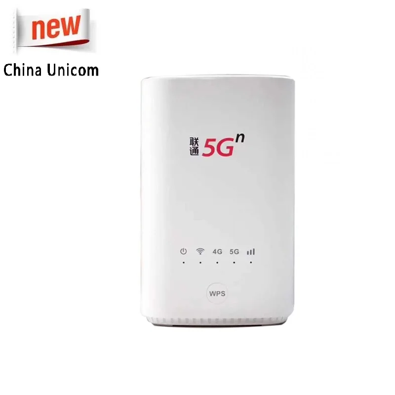 Нова Отключени Китайски Unicom VN007 + 5G CPE Безжичен Рутер, Модем 2,3 Gbit/с Мрежа wifi СИМ-карта НСА/SA NR n1/n3/n8/n20/n21/n77/n78/n79
