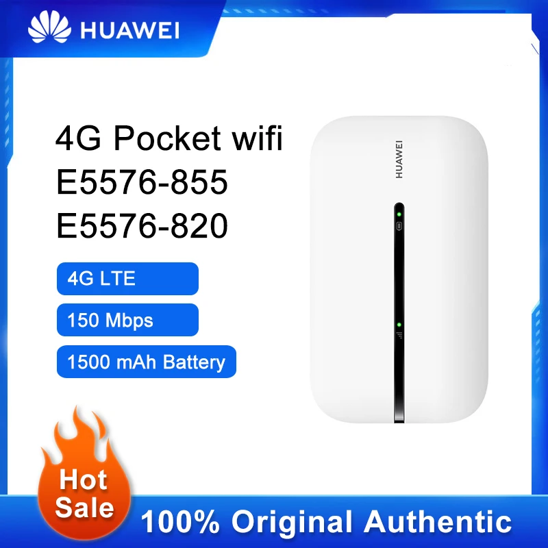 Оригинален Huawei Mobile WiFi 3 4G Рутер Безжичен Портативен WiFi Модем Външна Точка за Достъп Джобен Mifi 150 Мбитс Слот за sim-карти Ретранслатор