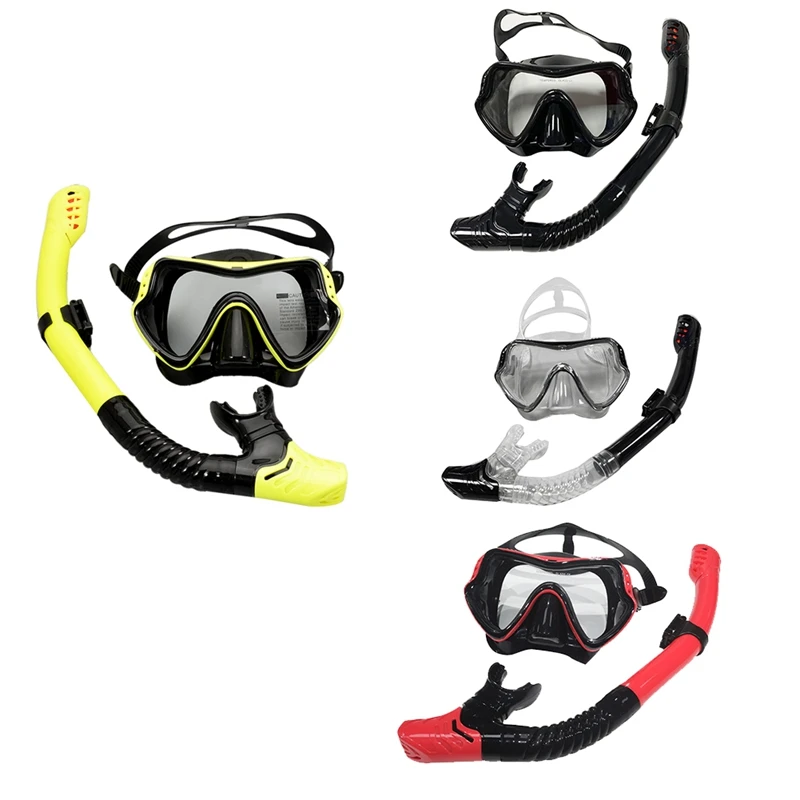 Професионална маска за гмуркане, комплект за гмуркане, силиконови фарове за очила, оборудване за басейни