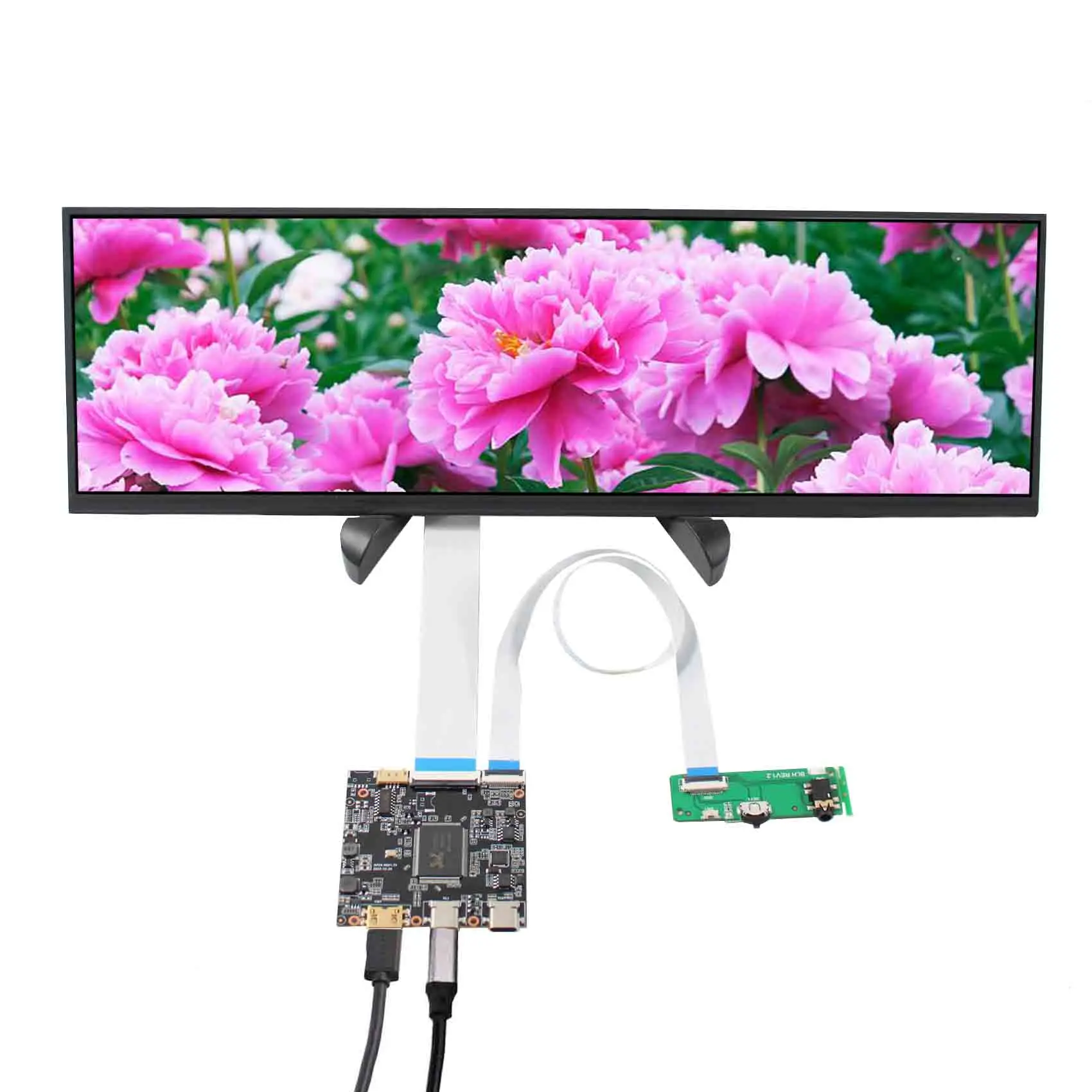 Такса LCD контролер, HDMI, USB Type C C с диагонал на екрана 14,5 инча 2560Х720 2K IPS LCD екран