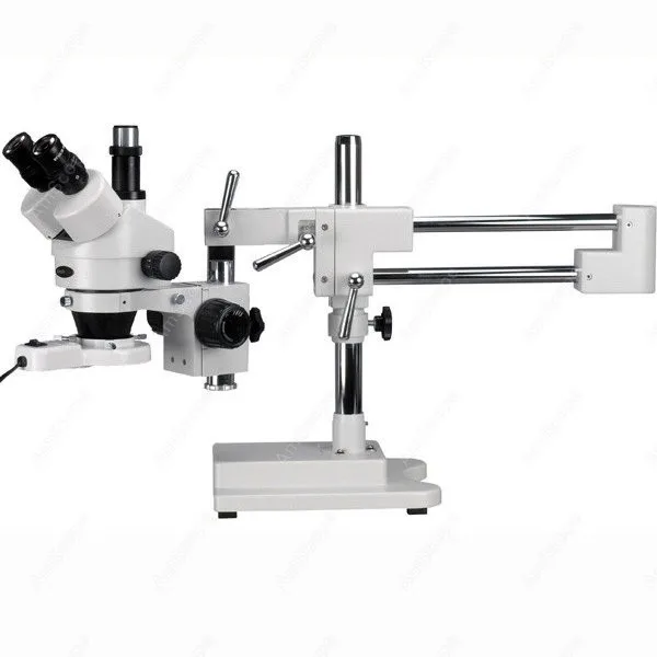 Тринокулярный стереоскопични микроскопи-AmScope Доставя 7X-90X Тринокулярный Стереоскопичен микроскоп с увеличение + луминесцентна лампа